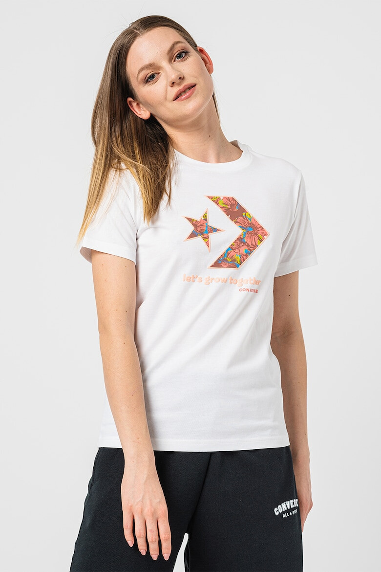 Converse Tricou de bumbac cu imprimeu logo Grow Star - Pled.ro