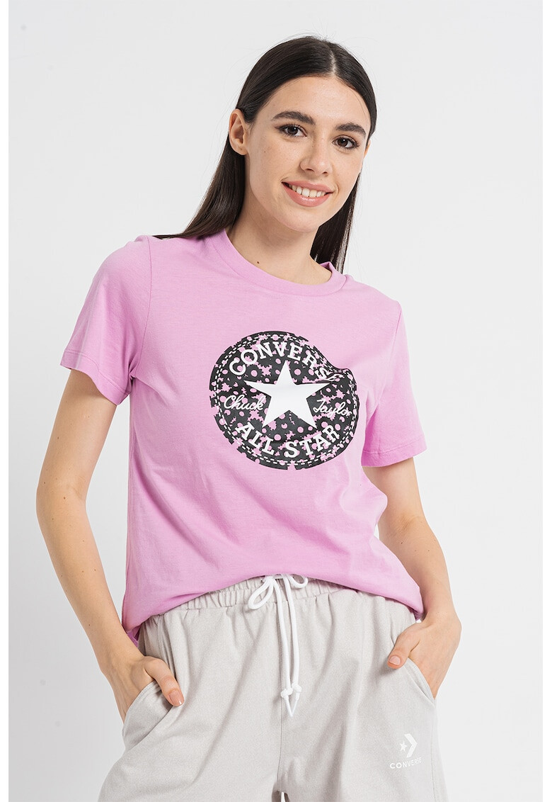 Converse Tricou de bumbac cu imprimeu logo - Pled.ro