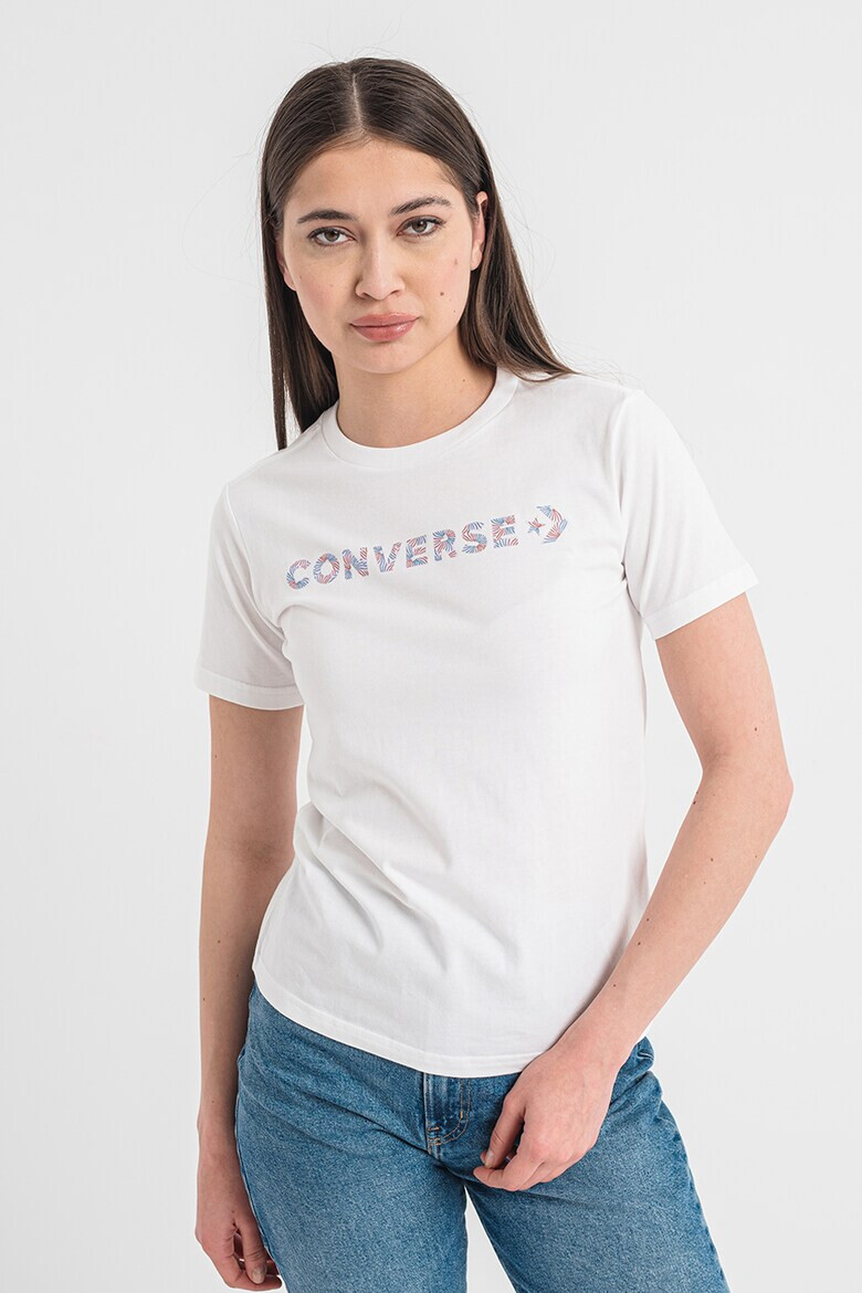 Converse Tricou de bumbac cu imprimeu logo Wordmark - Pled.ro