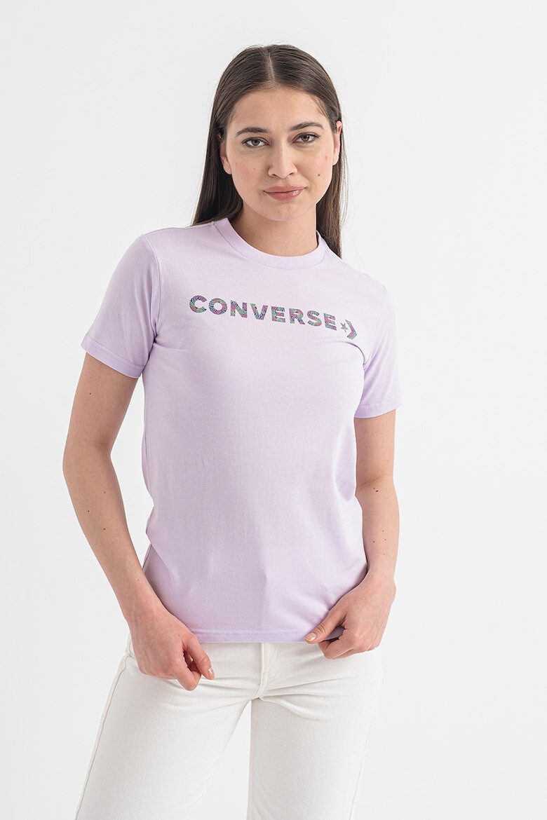 Converse Tricou de bumbac cu imprimeu logo Wordmark - Pled.ro