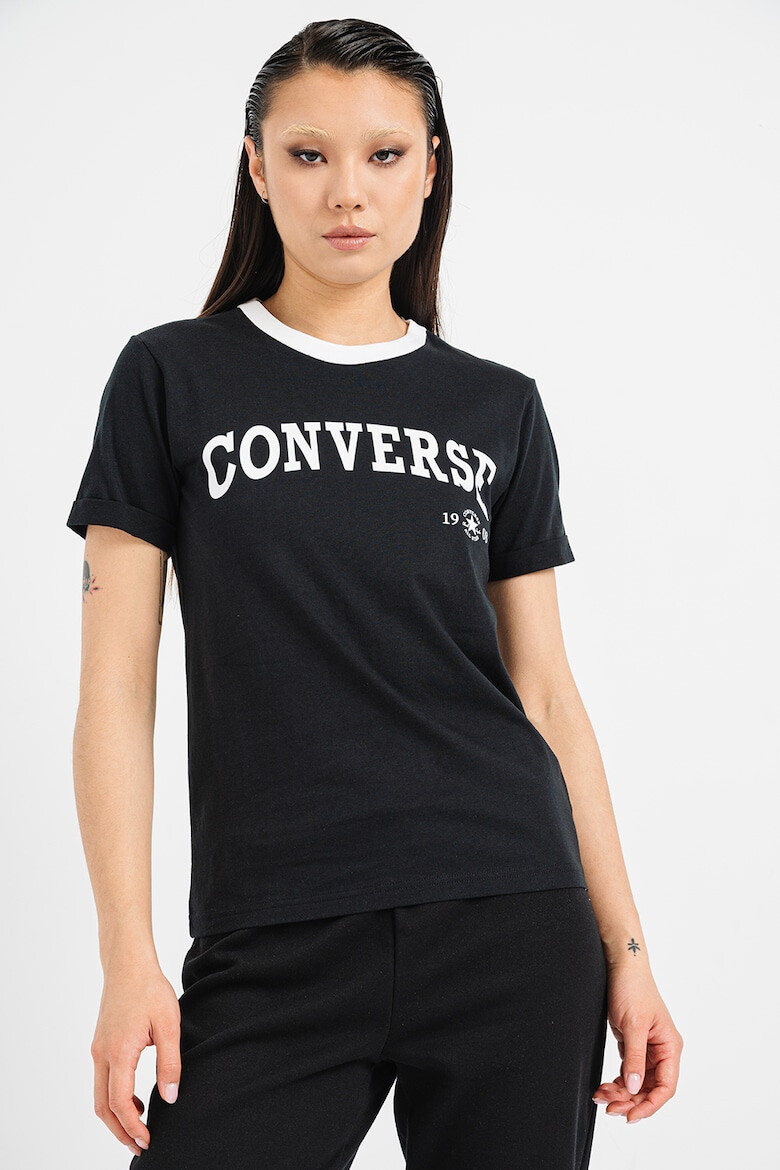 Converse Tricou din bumbac Retro Ringer - Pled.ro