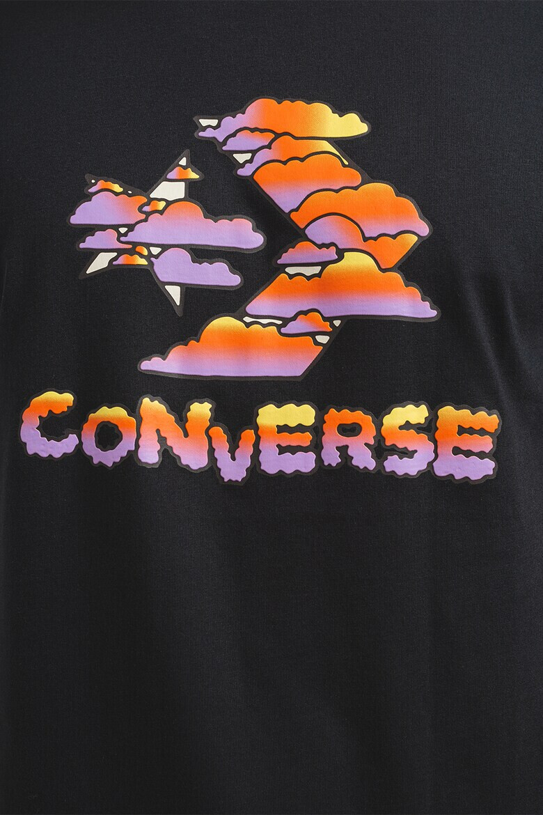 Converse ​Tricou din bumbac Star Chevron Clouds - Pled.ro