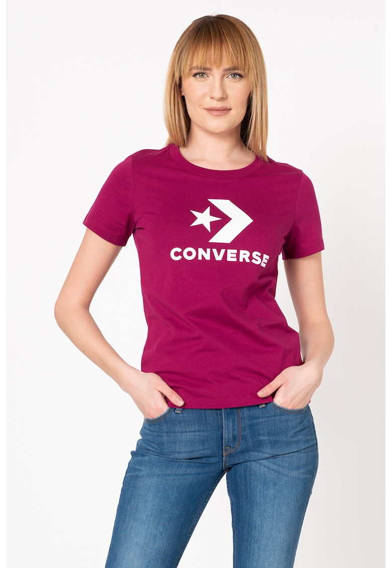 Converse Tricou regular fit cu imprimeu logo - Pled.ro