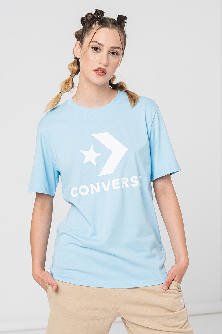 Converse Tricou unisex cu imprimeu logo - Pled.ro