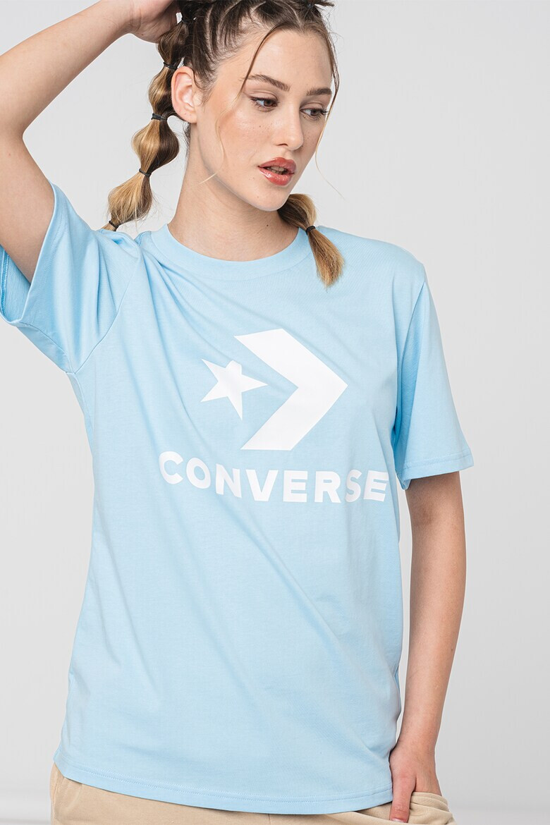 Converse Tricou unisex cu imprimeu logo - Pled.ro