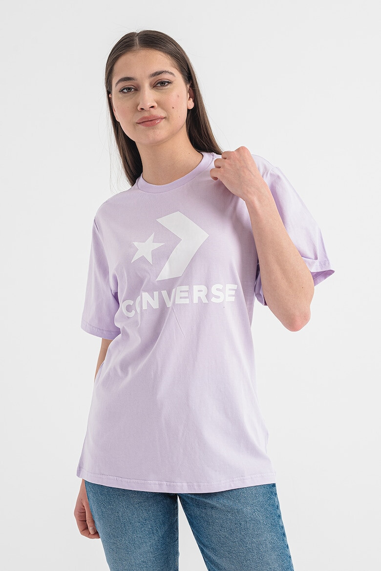 Converse Tricou unisex cu imprimeu logo - Pled.ro