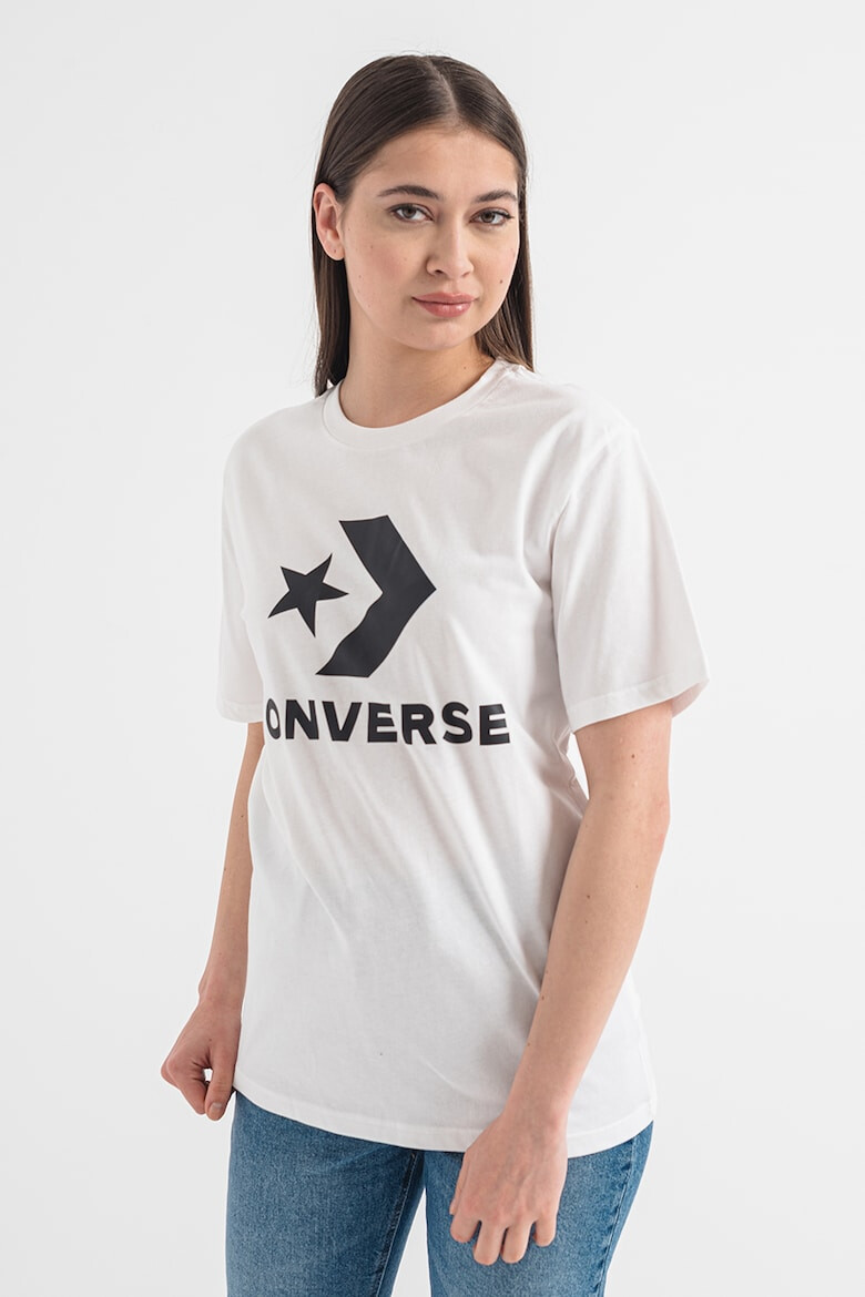 Converse Tricou unisex cu imprimeu logo - Pled.ro