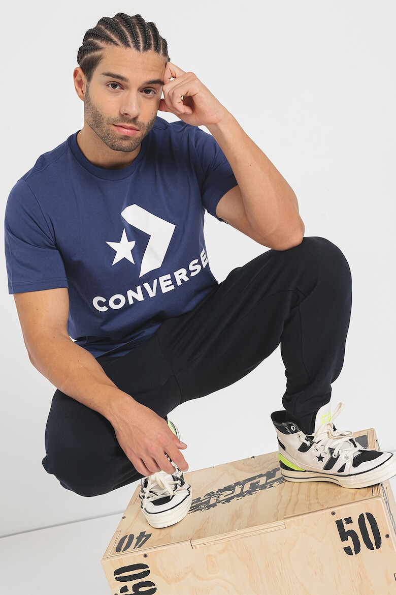 Converse Tricou unisex cu imprimeu logo - Pled.ro