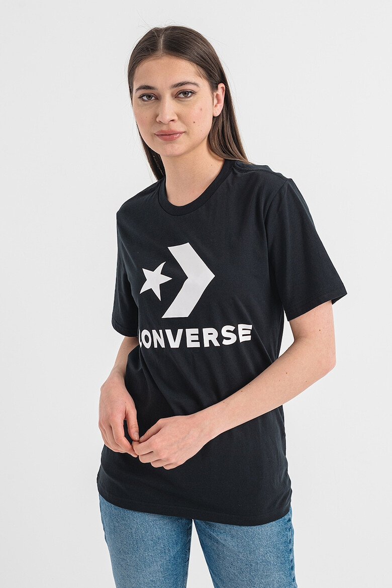 Converse Tricou unisex cu imprimeu logo - Pled.ro