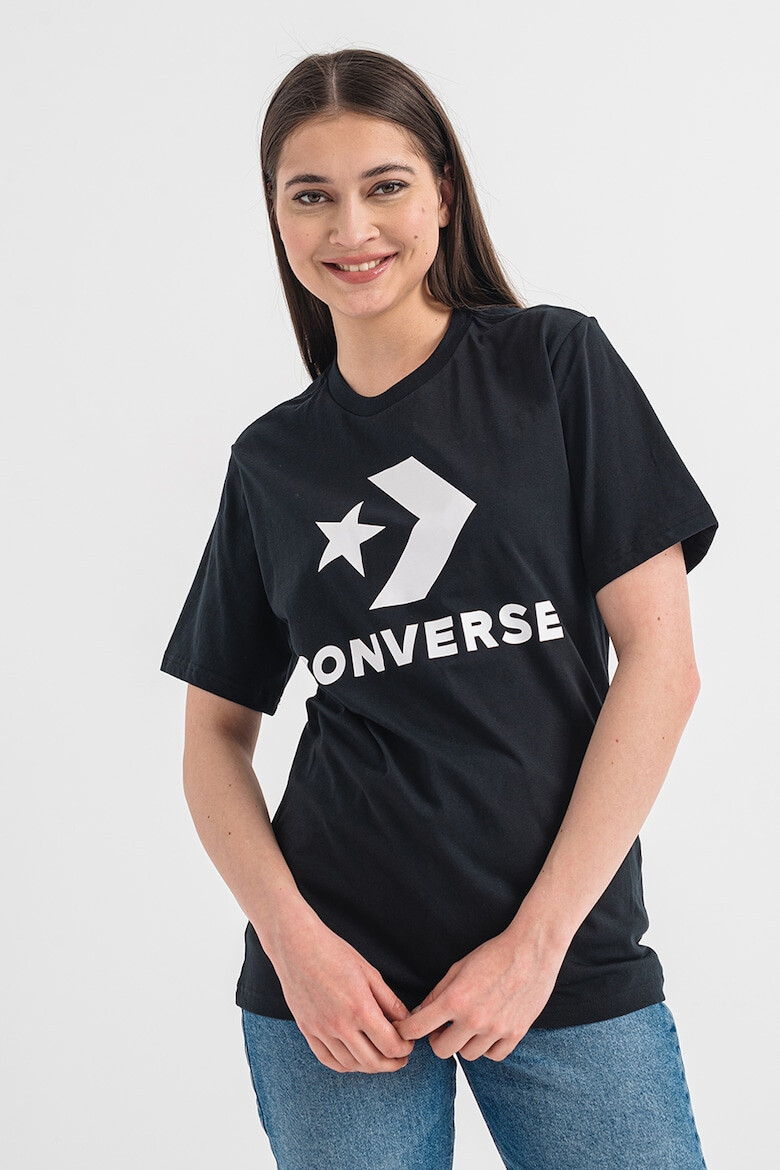 Converse Tricou unisex cu imprimeu logo - Pled.ro