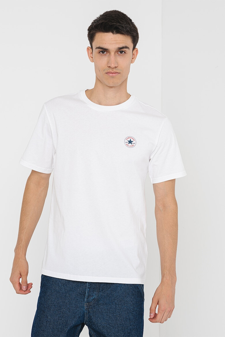 Converse Tricou unisex de bumbac cu aplicatie logo - Pled.ro