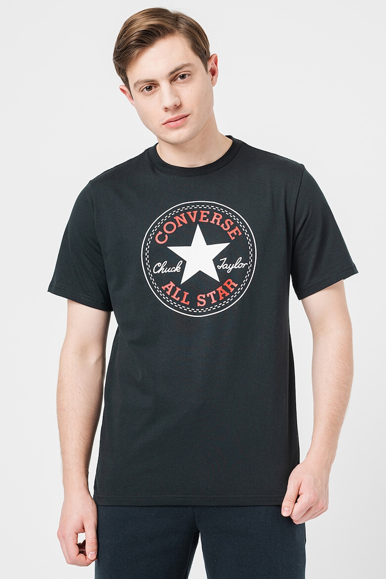 Converse Tricou unisex de bumbac cu logo - Pled.ro