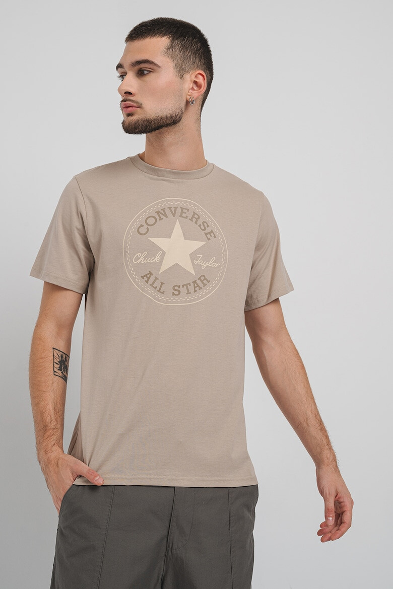 Converse Tricou unisex de bumbac cu logo - Pled.ro