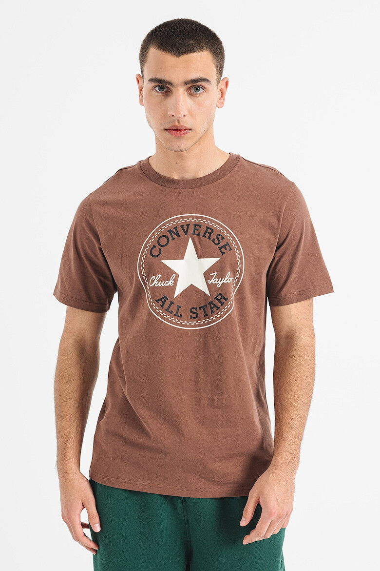 Converse Tricou unisex de bumbac cu logo - Pled.ro