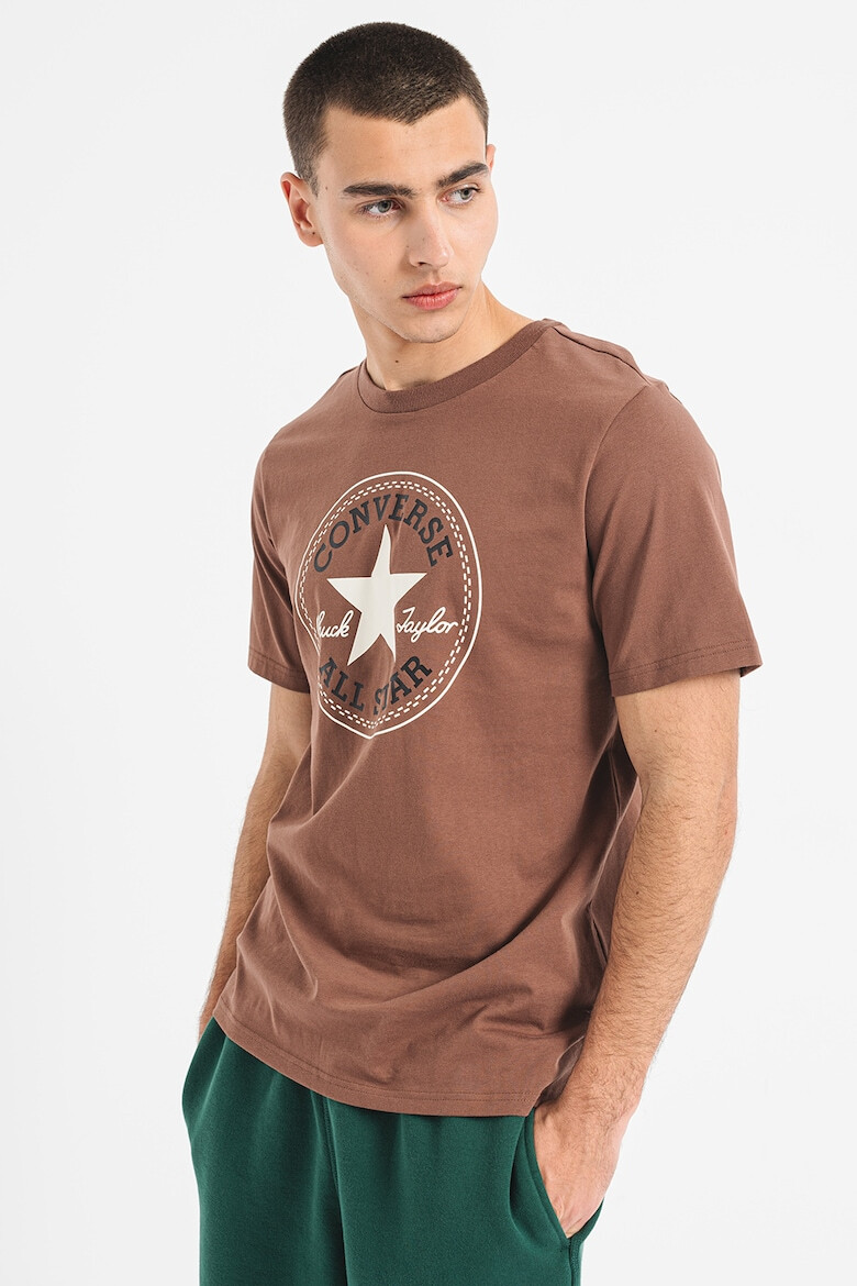 Converse Tricou unisex de bumbac cu logo - Pled.ro