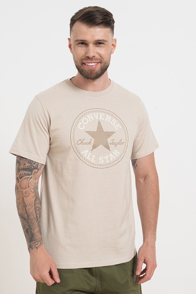 Converse Tricou unisex de bumbac cu logo - Pled.ro