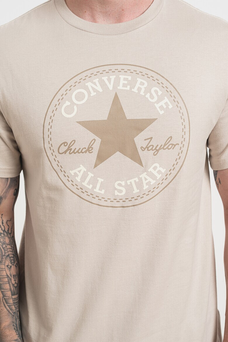 Converse Tricou unisex de bumbac cu logo - Pled.ro