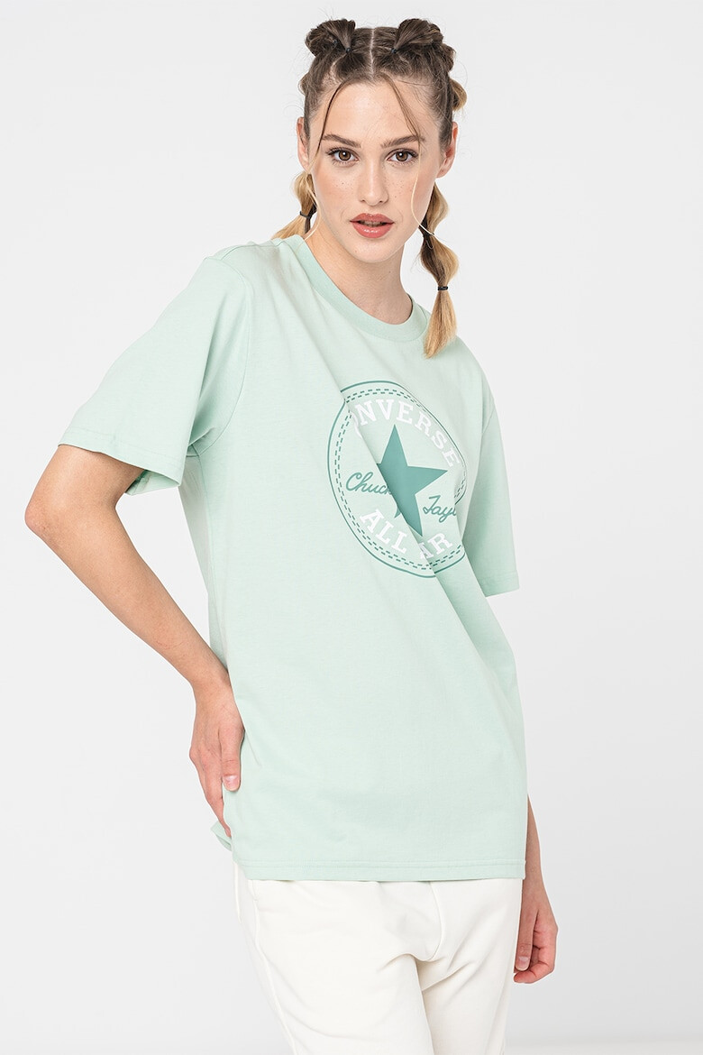 Converse Tricou unisex de bumbac cu logo - Pled.ro