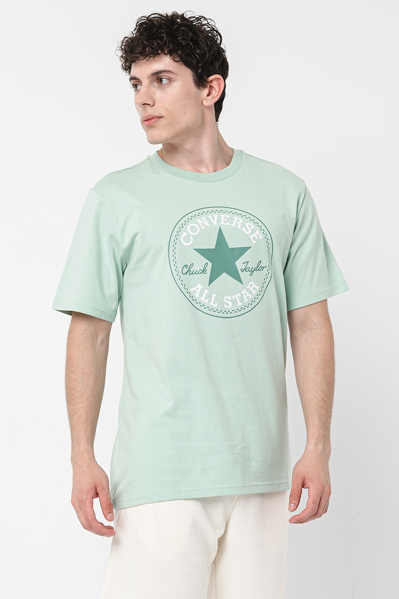 Converse Tricou unisex de bumbac cu logo - Pled.ro