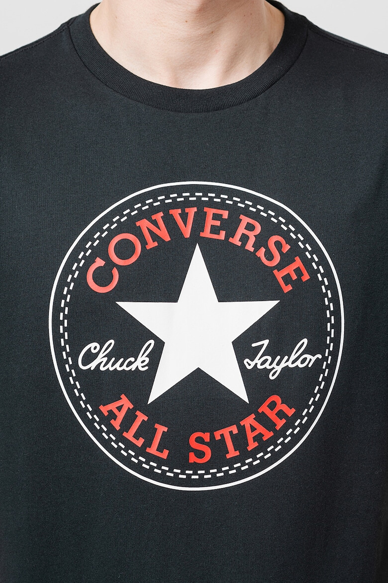 Converse Tricou unisex de bumbac cu logo - Pled.ro