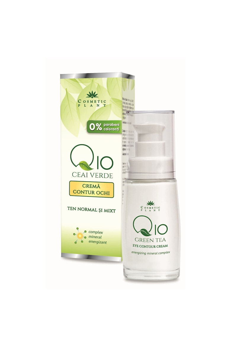 Cosmetic Plant Crema contur ochi cu Q10 si ceai verde 30 ml - Pled.ro