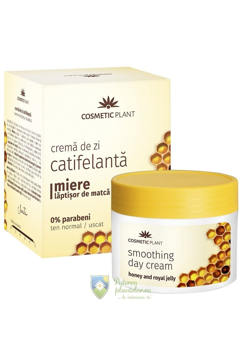 Cosmetic Plant Crema de Zi Catifelanta cu Miere si Laptisor de Matca 50ml - Pled.ro