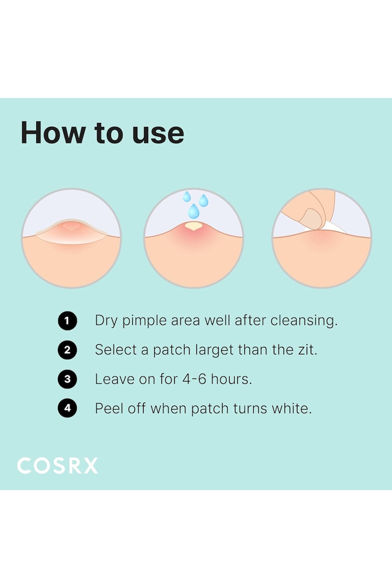 COSRX Plasturi pimple master patch 24 - Pled.ro