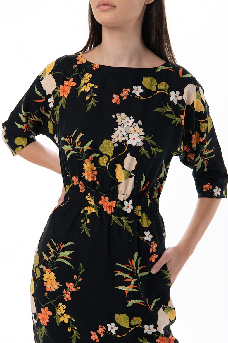 Couture de Marie Rochie cambrata cu imprimeu floral Lise - Pled.ro