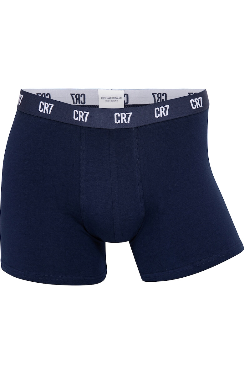 CR7 Set de boxeri cu banda logo in talie - 3 perechi - Pled.ro