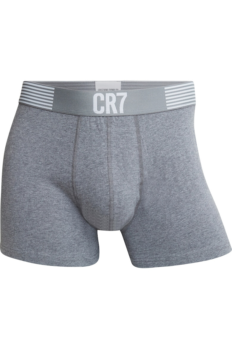 CR7 Set de boxeri cu banda logo in talie - 3 perechi - Pled.ro