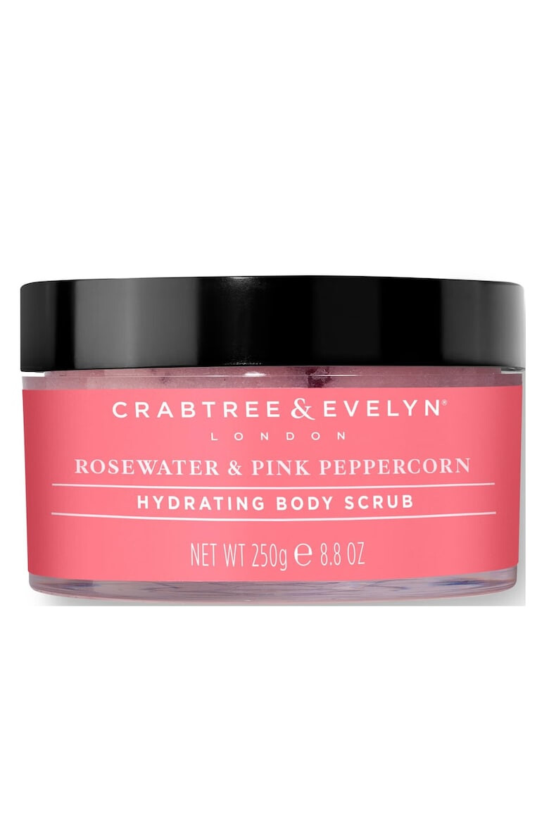 Crabtree & Evelyn Exfoliant hidratant pentru corp Rosewater & Pink Peppercorn 220 g - Pled.ro