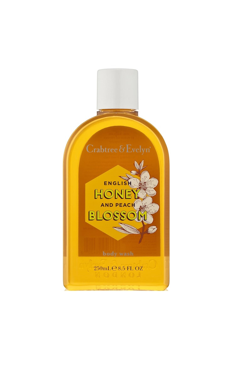 Crabtree & Evelyn Gel de dus hidratant English Honey & Peach Blossom 250 ml - Pled.ro