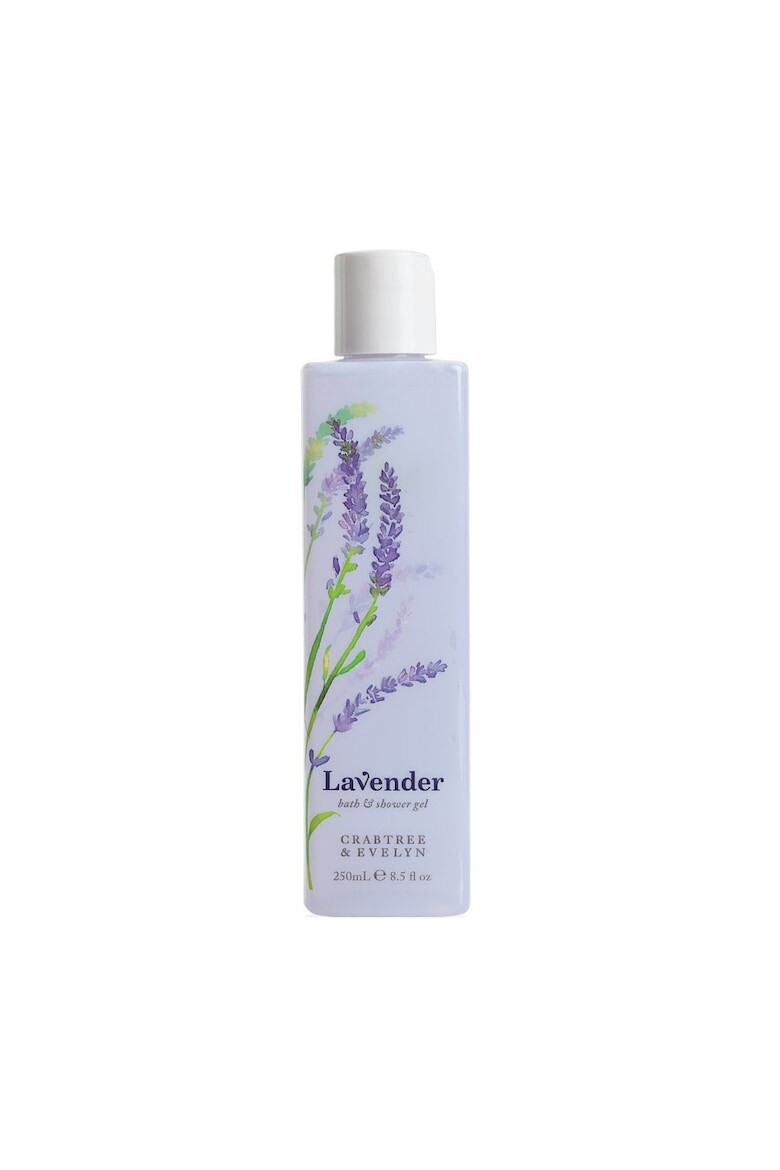 Crabtree & Evelyn Gel de dus relaxant pentru toate tipurile de piele Lavander 250 g - Pled.ro