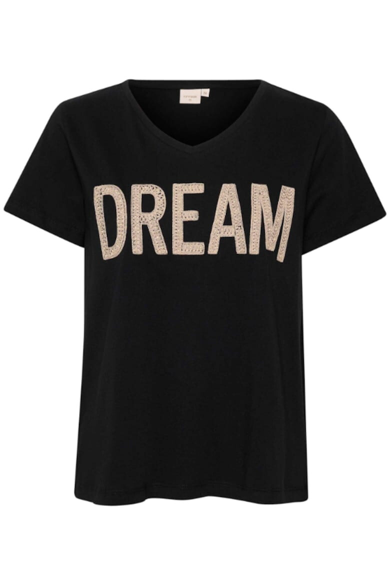 Cream Tricou dama 302897520 Bumbac - Pled.ro