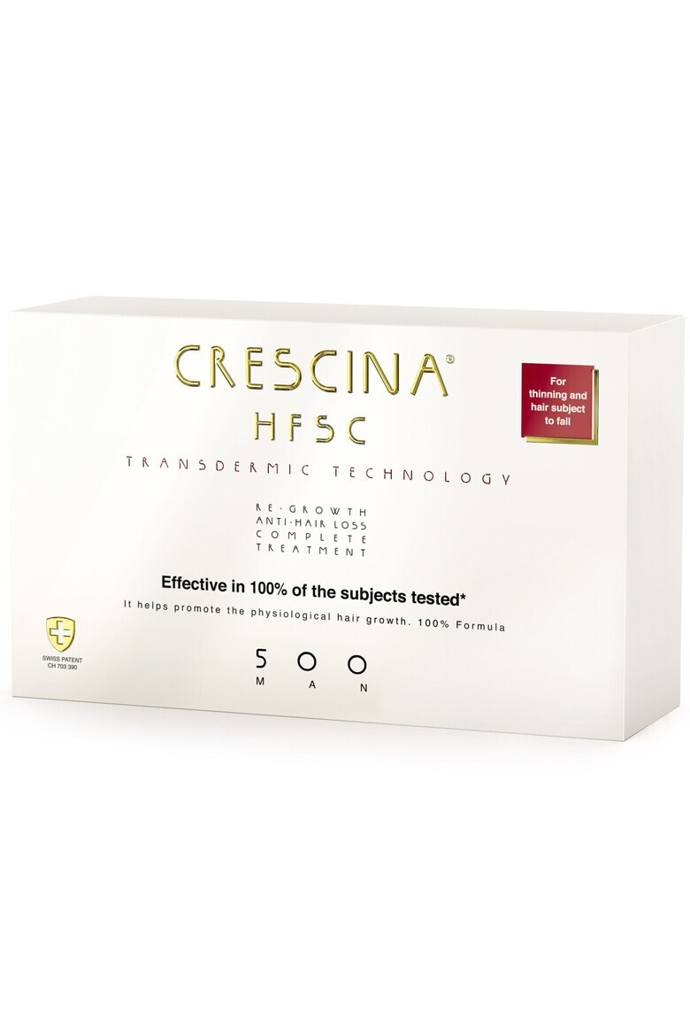 Crescina Fiole impotriva caderii parului Transdermic barbati 10+10 fiole - Pled.ro