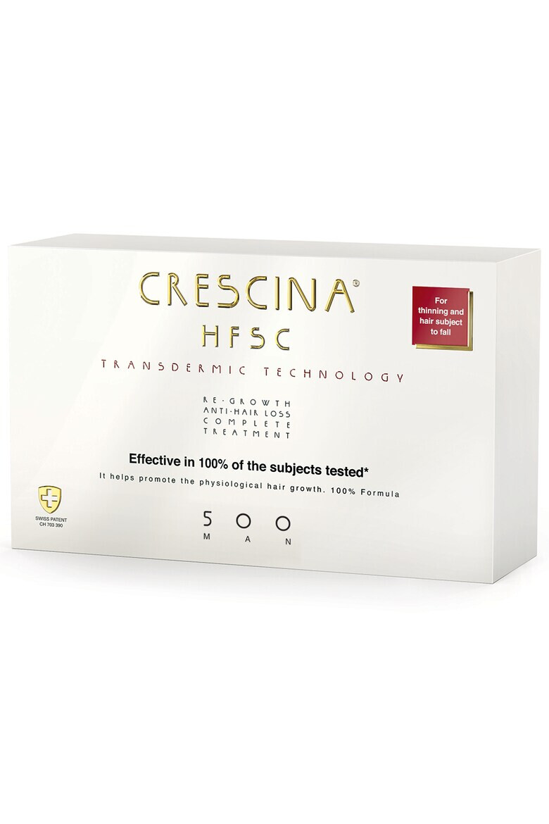 Crescina Fiole impotriva caderii parului Transdermic barbati 10+10 fiole - Pled.ro