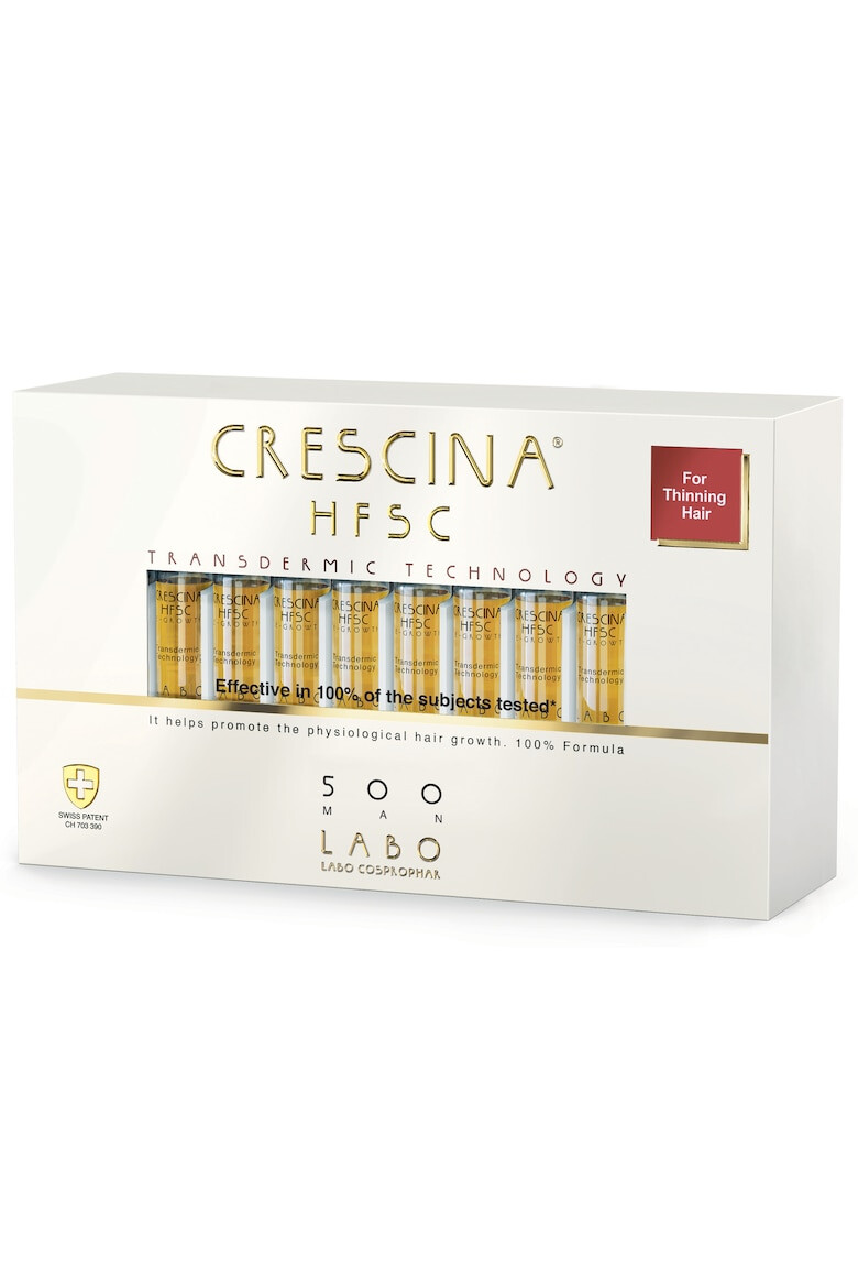 Crescina Fiole impotriva caderii parului Transdermic barbati 20 fiole - Pled.ro