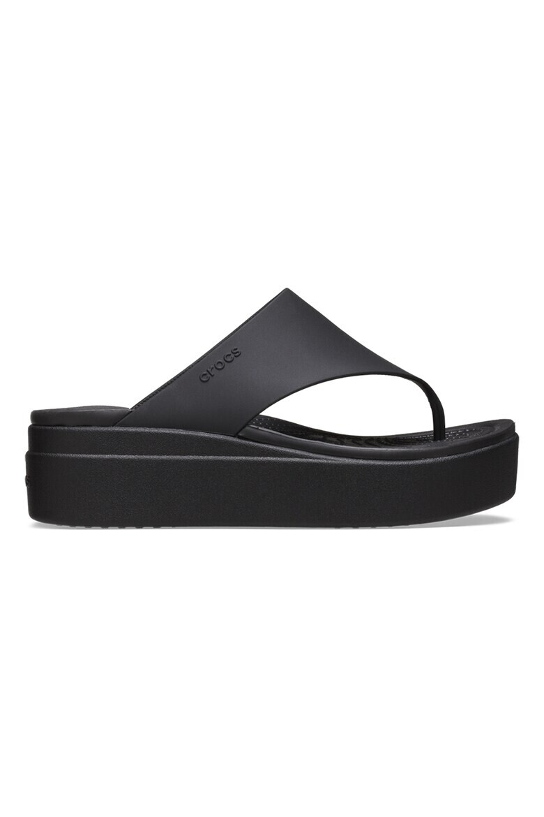 Crocs Papuci de casa uni cu talpa wedge - Pled.ro