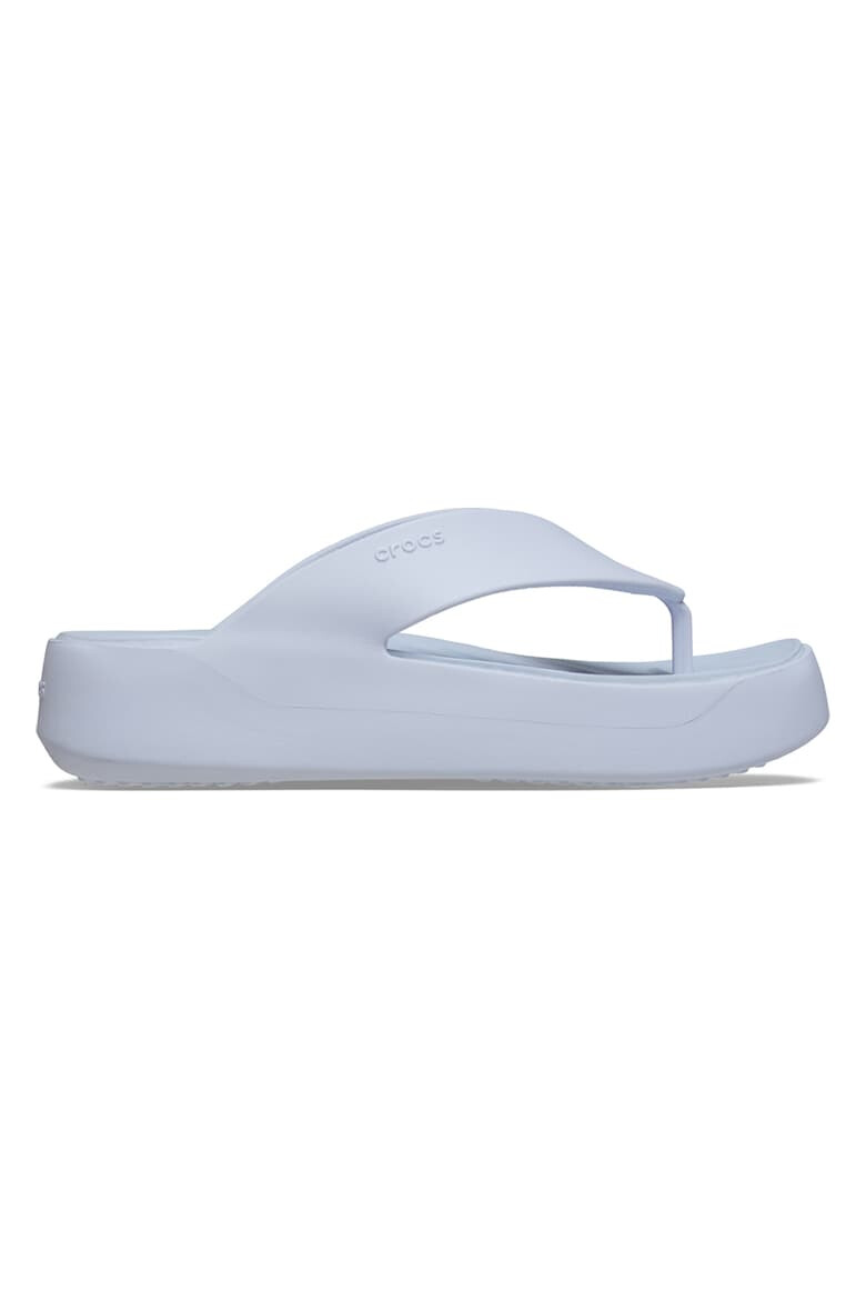 Crocs Papuci flip-flop cu talpa wegde - Pled.ro