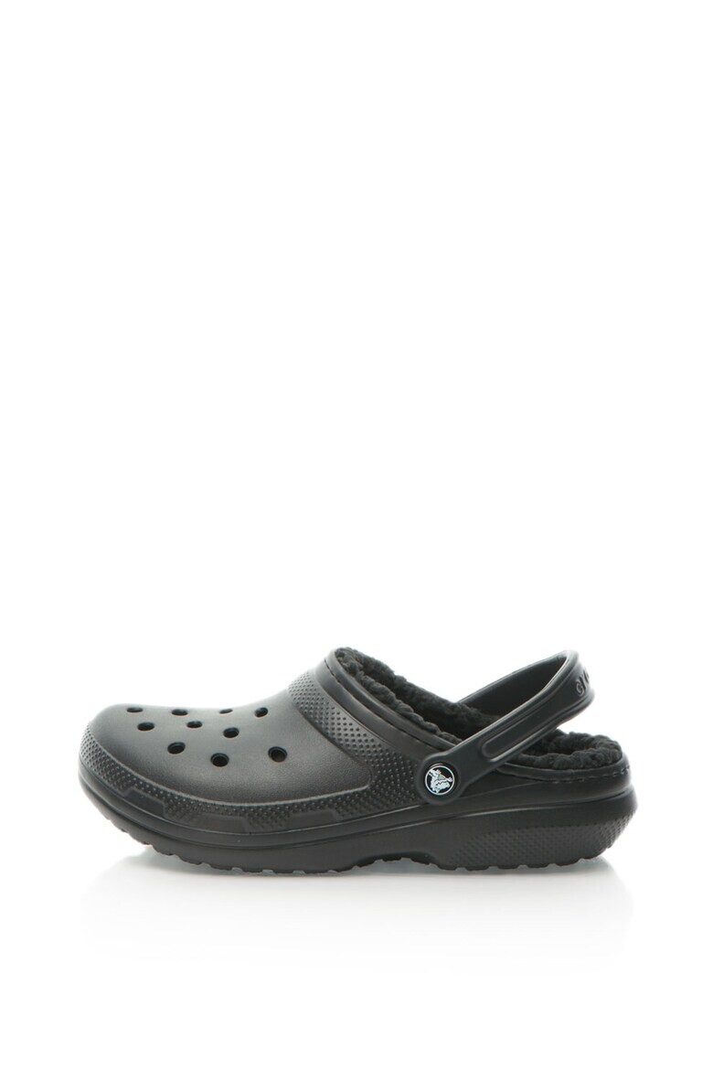 Crocs Saboti cu captuseala de blana shearling sintetica Unisex - Pled.ro