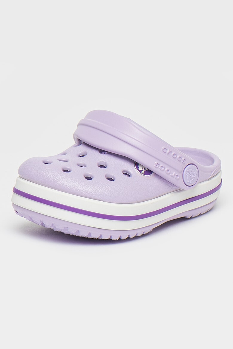 Crocs Saboti slingback convertibili cu dunga contrastanta Crocband - Pled.ro