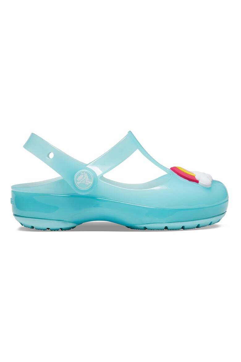 Crocs Saboti slingback cu aplicatie decorativa - Pled.ro