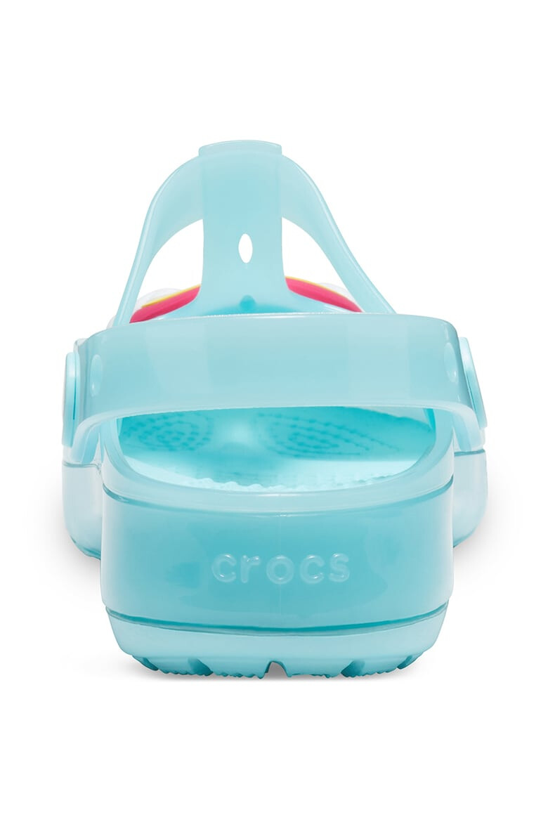 Crocs Saboti slingback cu aplicatie decorativa - Pled.ro