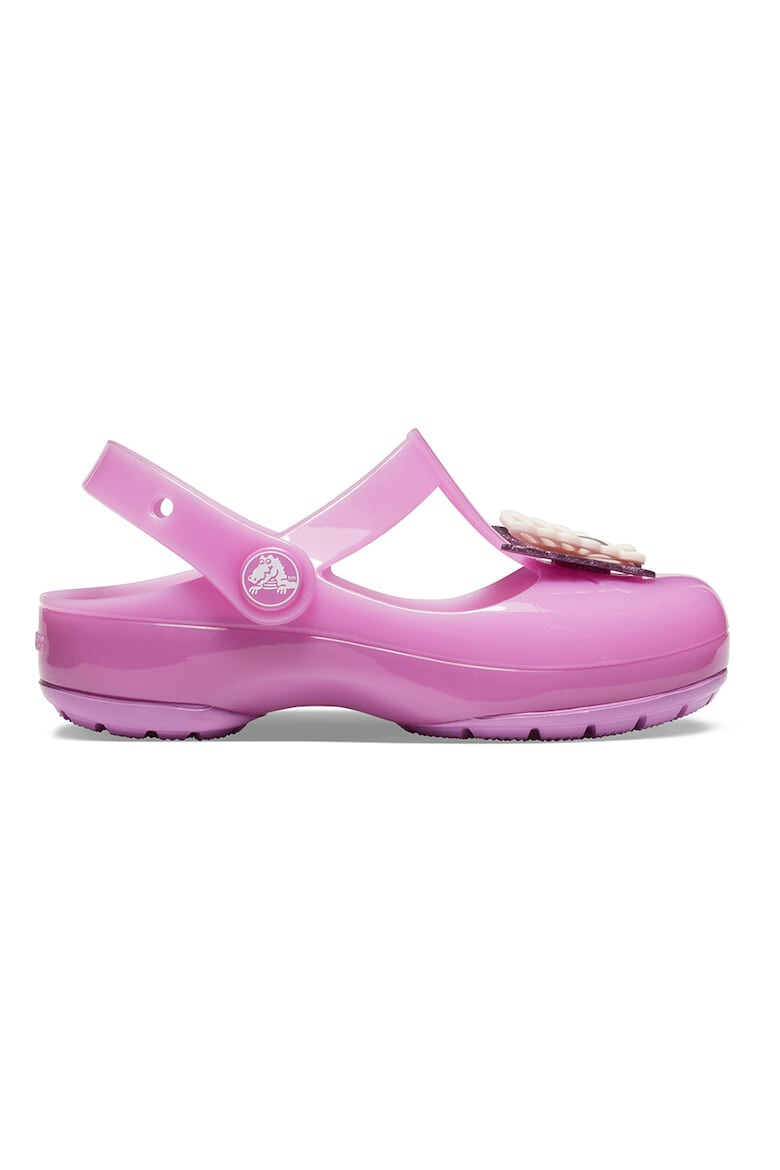 Crocs Saboti slingback cu aplicatie decorativa - Pled.ro