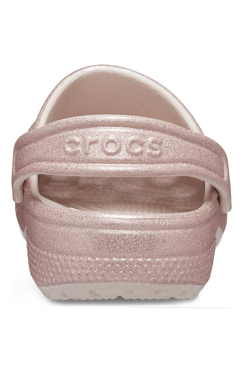 Crocs Saboti slingback cu aspect stralucitor - Pled.ro