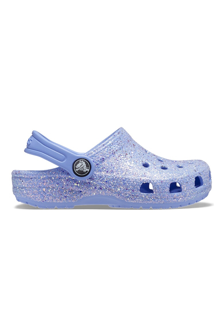 Crocs Saboti slingback cu aspect stralucitor - Pled.ro