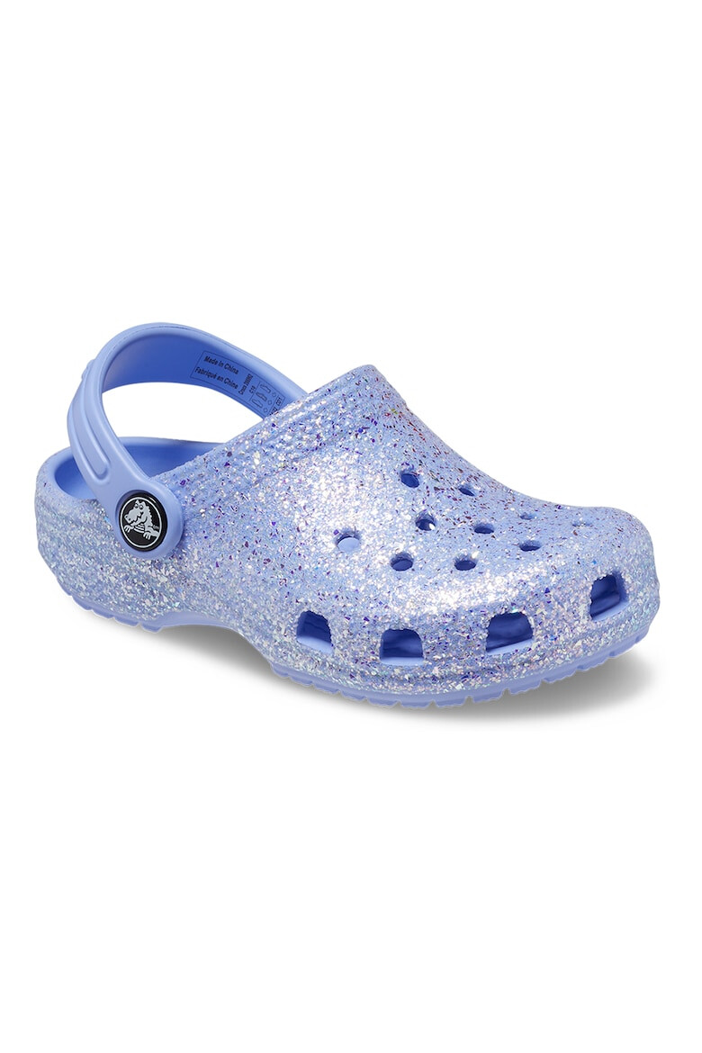 Crocs Saboti slingback cu aspect stralucitor - Pled.ro