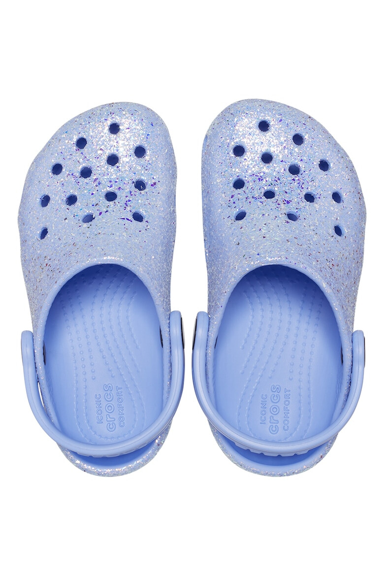 Crocs Saboti slingback cu aspect stralucitor - Pled.ro