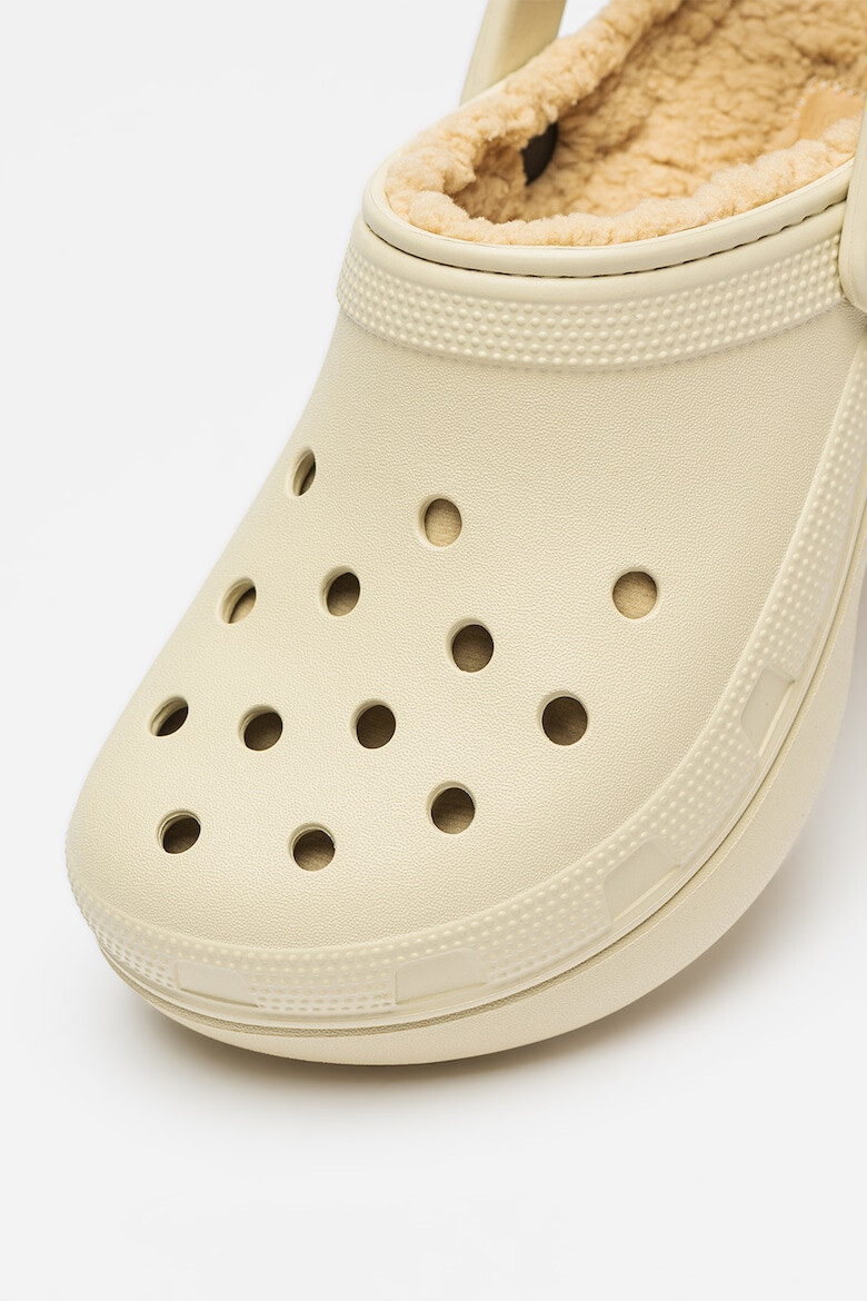 Crocs Saboti slingback cu captuseala din blana sintetica - Pled.ro