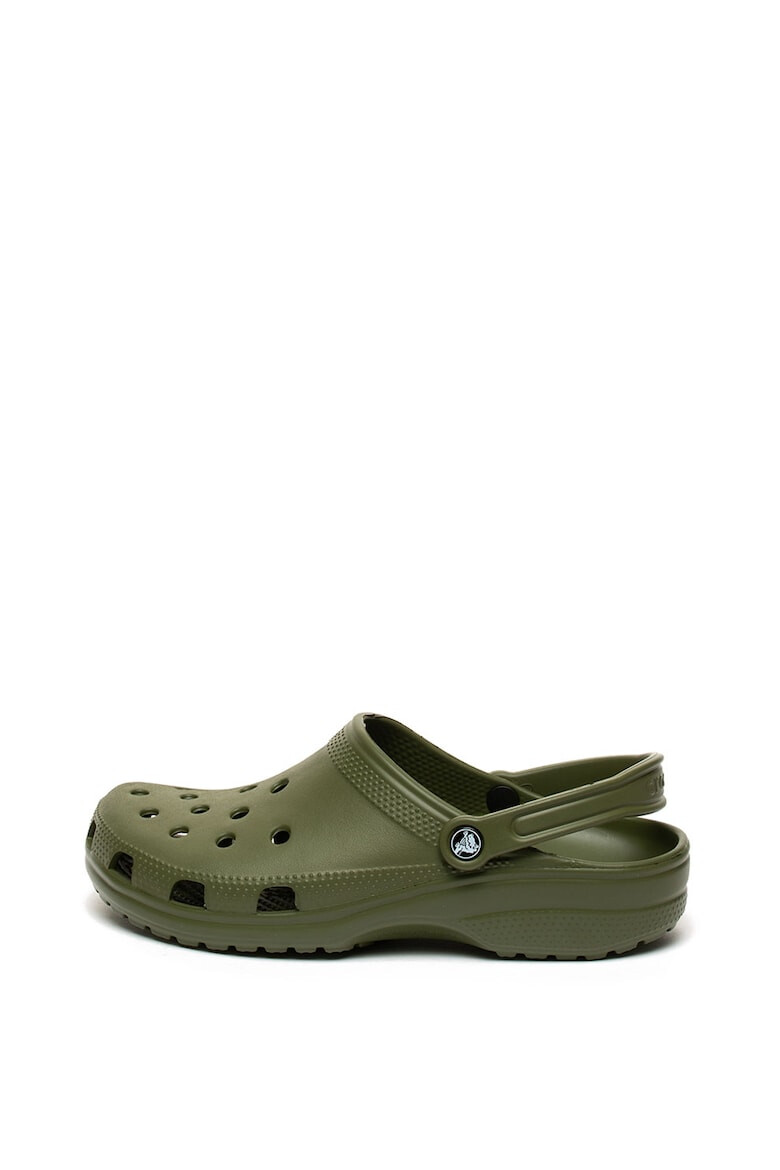 Crocs Saboti slingback cu detaliu logo - Pled.ro